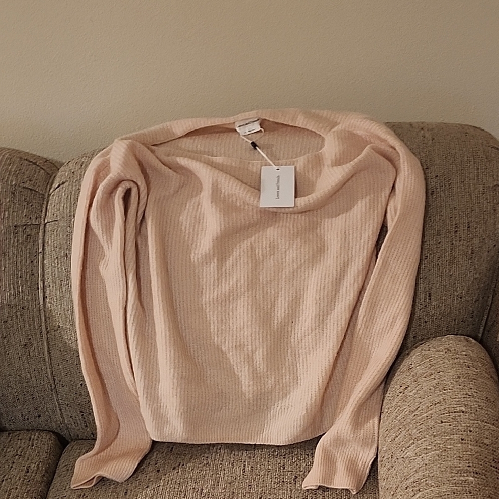 Lovers + Friends Alayah Blush Knit Top